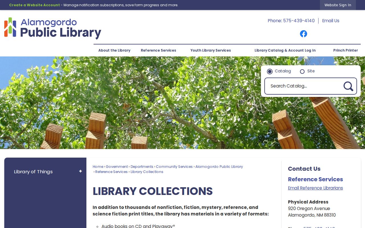 Alamogordo city directory library collections and historical newspaper microfilm