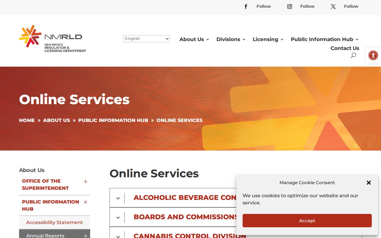 Alamogordo resident lookup New Mexico professional license service